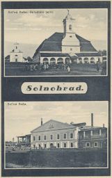 Solnohrad Ruská Nová Ves Prešov solná Baňa skladiště soli 20. léta