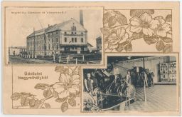 Michalovce Nagymihály plynový mlýn a elektrárna 1920