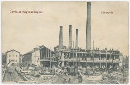 Železnice Šurany cukrovar stavba 3. rota 34. praporu 1919