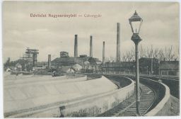 Železnice Šurany cukrovar plynová lampa