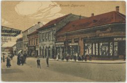 Lučenec Losonc Kossuth Lajos utca obchody 1919