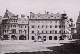 Národopisná Výstava Českoslovanská v Praze 1895, Stará Praha - Malé náměstí, kabinetka, světlotisk