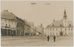 Kojetín náměstí FOTO HORÁK 1909