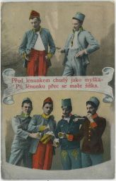 Olomouc vojsko armáda lénunk žold 1914
