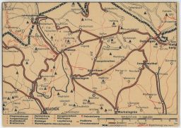Nejdek Neudek Karlovy Vary dobová mapa švabach