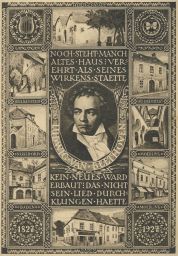 Beethoveen působiště výročí 1827-1927