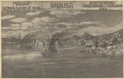 Ragusa Marine Schauspiele 1918