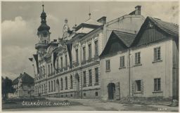 Čelákovice náměstí Bromografia 1930