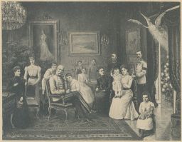 Císař František Josef I. s rodinou 1898