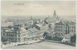 Litoměřice Leitmeritz celkový pohled 1908