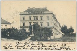 Litoměřice Leitmeritz kasárna památník 1903