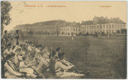 Litoměřice Leitmeritz armáda vojsko nemocnice kasárna 1916