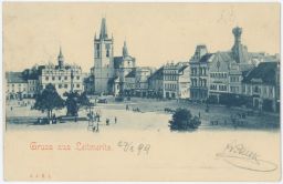 Litoměřice Leitmeritz náměstí 1899