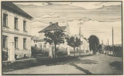 Rýmařov Römerstadt Bruntál Nádražní ulice domy vily