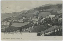 Jeseník Bad Gräfenberg celkový pohled 1902