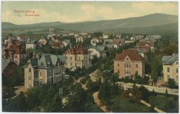 Liberec Reichenberg vilová čtvrt 1913
