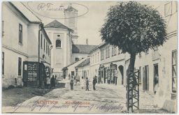 Jevíčko Gewitsch Svitavy Kirchenstrasse 1912