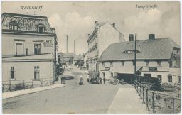 Varnsdorf Warnsdorf Děčín Hauptstrasse Café Tille