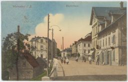 Varnsdorf Warnsdorf Děčín Hauptstrasse M.Kaspar 1913