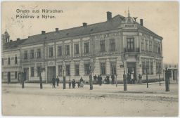 Nýřany Nürschan Plzeň-sever Hotel Zum Gold Adler 1907
