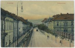 Chomutov Komotau Platnéřská ulice nová výsadba 1907