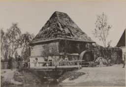 Národopisná Výstava Českoslovanská v Praze 1895, Český mlýnc, kabinetka, světlotisk