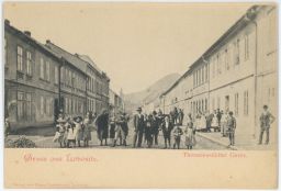 Lovosice Lobositz Theresienstädter Gasse