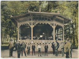 Teplice lázně promenádníá koncert hudební altán