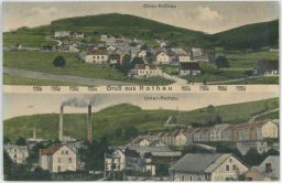 Rotava Rothau Sokolov razítko 1923