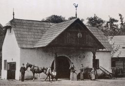 Národopisná Výstava Českoslovanská v Praze 1895, Kovárna, kabinetka, světlotisk