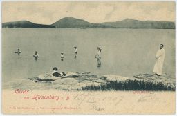 Koupaliště plovárna Doksy Hirschberg am See Česká Lípa 1907