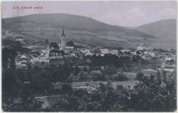 Zlín Baťa celkový pohled Dlouhá ulice 1917 K