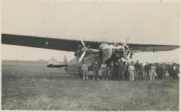 Otrokovice Baťov Baťa Zlín ltadlo OK-ATC piloti mechanici