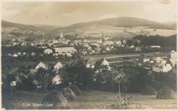 Zlín Baťa střední část cihelna vily u řeky Čepkov B. Siegel 17.8.1928