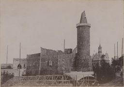 Národopisná výstava českoslovanská, Kokořín (pavilon Klubu českých turistů), 1895, kabinetka, světlotisk