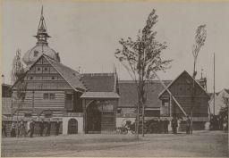 Národopisná Výstava Českoslovanská v Praze 1895, Turnovský statek, kabinetka, světlotisk