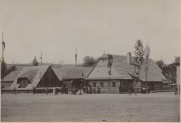 Národopisná Výstava Českoslovanská v Praze 1895, Východočeský statek, kabinetka, světlotisk