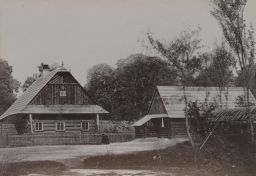 Národopisná Výstava Českoslovanská v Praze 1895, Chalupa lašsko-těšínská, kabinetka, světlotisk