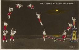 The Acrobats Blackpool Illuninations Great Britain 1936