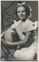 Americká herečka zpěvačka kanadského původu Deanna Durbin