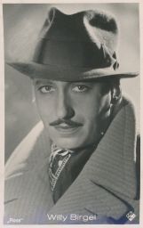 Willy Birgel Wilhelm Maria Birgel německý divadelní a filmový herec 1891-1973