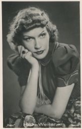 Hilde Weissner německá divadelní a filmová herečka 1909–1987
