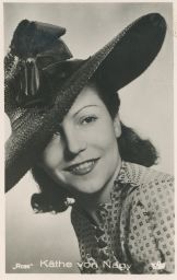 Käthe von Nagy maďarská herečka modelka tanečnice zpěvačka 1904-1973