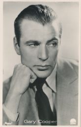Gary Cooper americký filmový herec 1901-1961