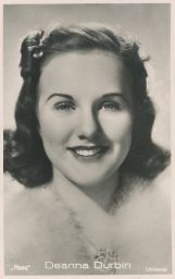 Deanna Durbin americká kanadská herečka zpěvačka 1921-2013