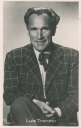Luis Trenker italský horolezec bobista producent režisér 1892-1990