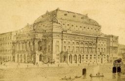 Návrh budovy Národního divadla, Výbor pro zřízení Národního divadla, vizitka