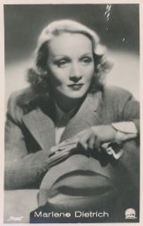 Marlene Dietrich německo-americká herečka zpěvačka 1901-1992