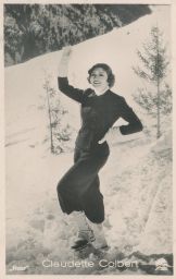 Claudette Colbert americká herečka francouzského původu 1903-1996