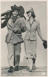 Clark Gable Myrna Loy